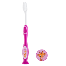 Chicco Cepillo De Dientes con Sopapa 3-6 Años x1 ROSA