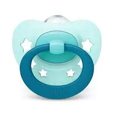 SET X 2 NUK Signature Silicone 0-6m celeste on internet