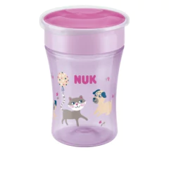 Vaso Evolution Magic Cup 250ml Antigoteo 360º ROSA