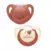 SET X 2 Chupetes Nuk For Nature 0-6m BORDO - comprar online