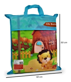 Alfombra Antigolpes Plegable 180x 150 X 5mm Espesor Ok Baby 0400 - comprar online