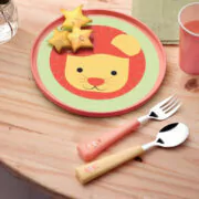 TRAMONTINA BABY FRIENDS JUEGO INFANTIL PLATO + CUBIERTOS 3PZ - buy online
