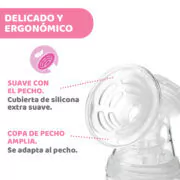 Imagen de Sacaleche Eléctronico Portátil Chicco Natural Feeling