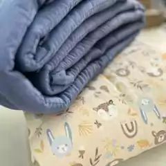 Acolchado con chichonera Bohemia 120*60 - tienda online