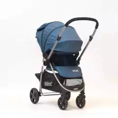 Coche Bebesit 1390 TS Travel System con Manillar Rebatible Azul - comprar online