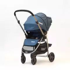 Coche Bebesit 1390 TS Travel System con Manillar Rebatible Azul