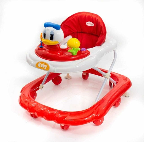 Andador Para Bebe Quak Rainbow Color Rojo 880