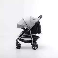 Cochecito De Paseo Con Manillar Rebatible Gris