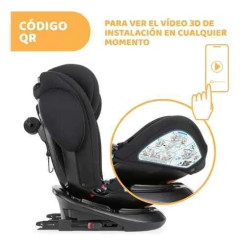 Butaca Chicco Unico Plus Negro - El Arca del Bebè