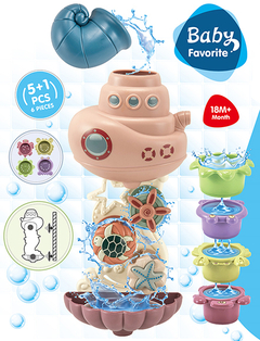 SUBMARINO DIVERTIDO PARA EL BAÑO BABY FAVORITE