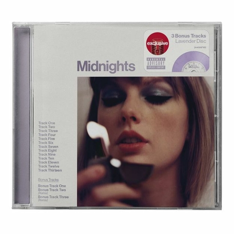 Cd Taylor Swift - Midnights (Target Edition)