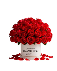 Box com Rosas - Florart Floricultura 