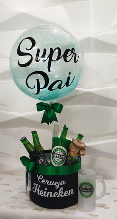 Box com cervejas Heineken - Florart Floricultura 