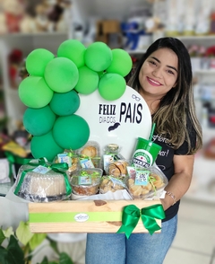 Cesta de café dos pais - Florart Floricultura 