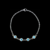 Pulseira 4 Olhos Grego Branco - Aço inox Prateada - comprar online