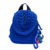 Mochila Azul Stitch em Crochê Artesanal na internet