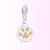 Berloque Pata de Gato Banhado a Prata 925 - comprar online