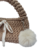 Bag de Mão Pompom Beje na internet