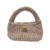 Bag de Mão Pompom Beje - Monei Acessórios 