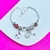 Pulseira com Berloques Cachorrinho Vermelho Bijoux Premium - comprar online