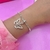 Pulseira Borboleta Banhado a Prata - comprar online