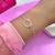 Pulseira Gatinho Banhada a Prata