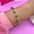 Pulseira Quartzo Verde Floral (Pedras Naturais) - comprar online