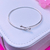 Bracelete Garra Banhado a Prata - comprar online
