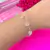 Pulseira Quartzo Rosa Botão (Pedras Naturais) na internet