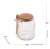 Pote de Vidro com Colher de Madeira e Tampa de Rolha - 240ml na internet