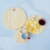 Kit Trio de Tábuas Redonda com corações + Suporte de Madeira - loja online