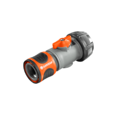 Conector de manguera con llave Unión a manguera 3/4" Acople 1/2" Nº de artículo 02943-20