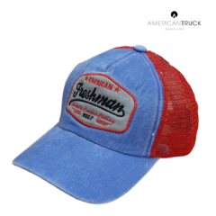 Gorra American Est. Azul Roja