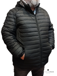 Campera Negra Termica Talle Grande
