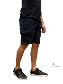 Bermuda Jogger Navy Cargo - comprar online