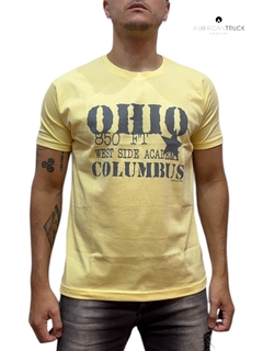 Remera American Ohio Amarilla