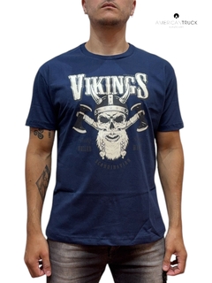 Remera American Vikings Marino