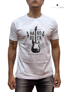 Remera American Hard Rock Blanca
