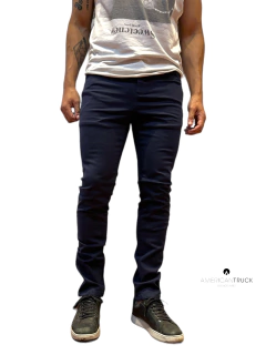 Pantalon American Marino Gabardina