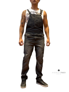 Lee - Jardinero Denim Black Stone - comprar online