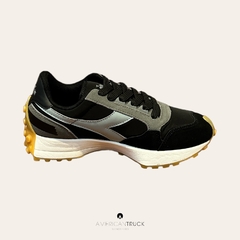 Diadora Lattarico 2 Negro Gris - comprar online