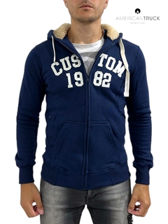 Campera Uniform Dylan Custom Corderito Marino