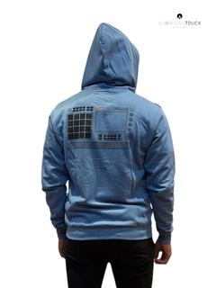 Campera IÑK Fanny C/Bolsillo Celeste - comprar online
