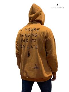 Buzo IÑK Ed Sheran Marron Oversize - comprar online