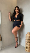 Macaquinho Celine Preto