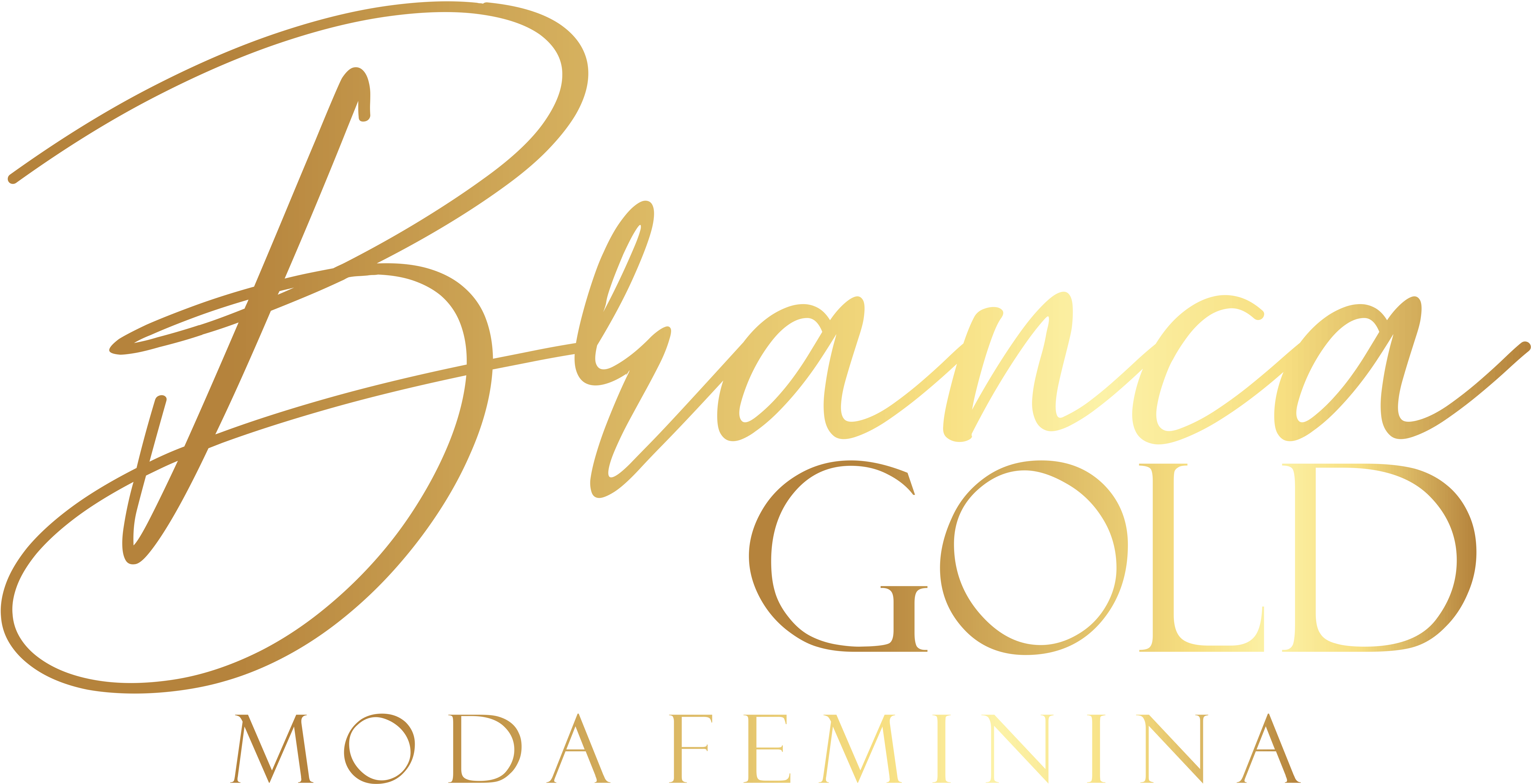 Branca Gold Moda Feminina 