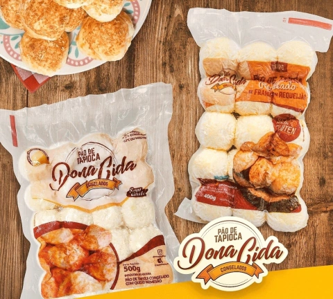 Pão de tapioca 500gr Dona Cida