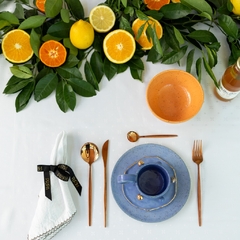 XÍCARA BOBÔ GOLD - AZUL