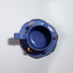 XÍCARA BOBÔ GOLD - AZUL - comprar online