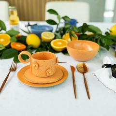 Imagem do XÍCARA MARI GOLD - LARANJA